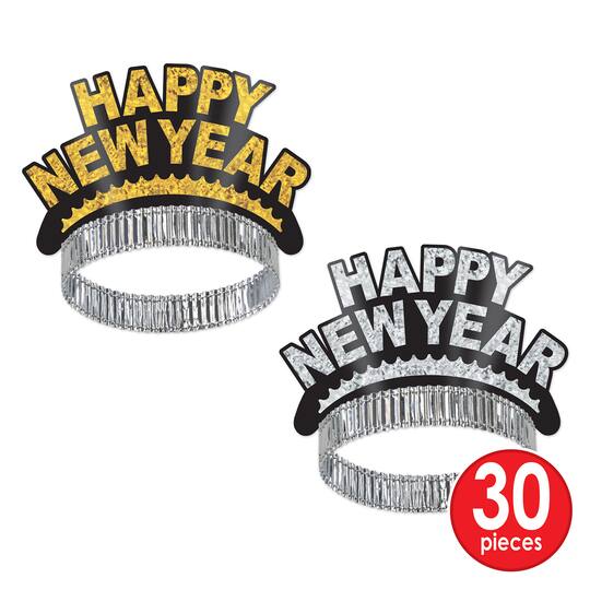 Beistle Silver & Gold New Year Super Deluxe Accessory Kit